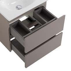 BelBagno Тумба с раковиной Kraft 39-50 подвесная Бежевый матовый с раковиной BB-8099-3-50 – фотография-5